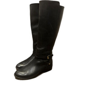Ralph Lauren Tall Black Boots - size 7